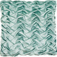 Life Styles L0064 Synthetic Blend Velvet Pleated Waves Throw Pillow From Mina Victory By Nourison Rugs