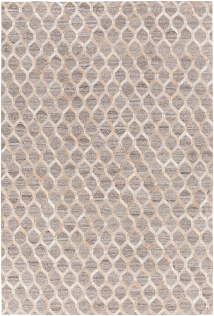 Medora 15814 Hand Crafted Leather Indoor Area Rug by Surya Rugs
