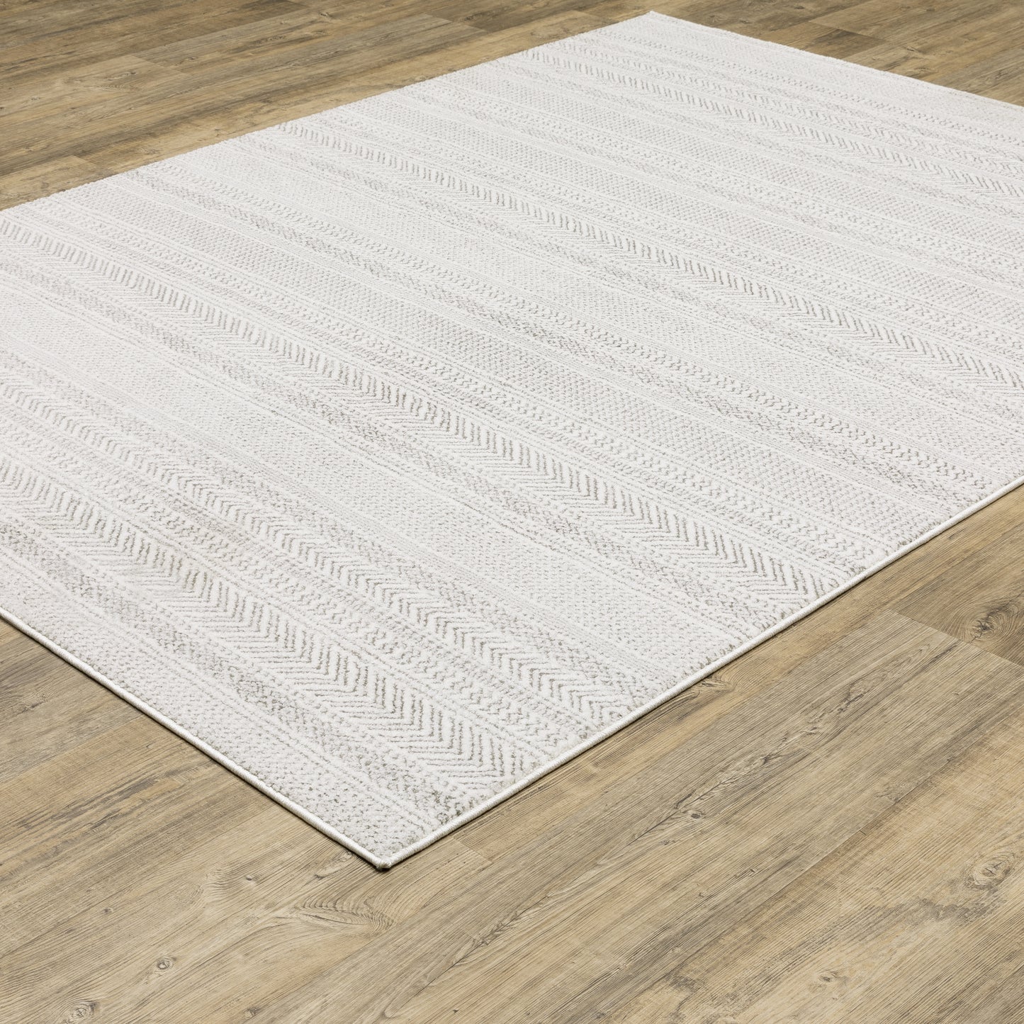 MONTECITO Stripe Power-Loomed Synthetic Blend Indoor Area Rug by Oriental Weavers