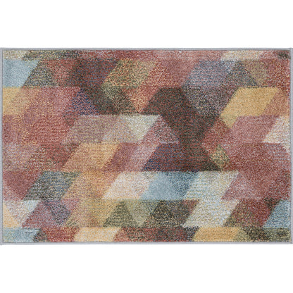 Reina-REI19 Cut Pile Synthetic Blend Indoor Area Rug by Tayse Rugs