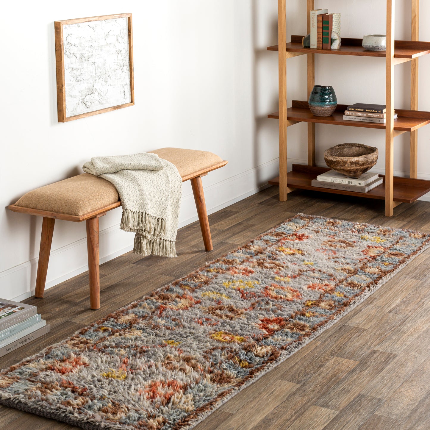 Marrakech 29599 Hand Knotted Wool Indoor Area Rug by Surya Rugs