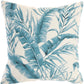 Outdoor Pillows GT124 Synthetic Blend Chevron/Banana Leaf Throw Pillow From Mina Victory By Nourison Rugs