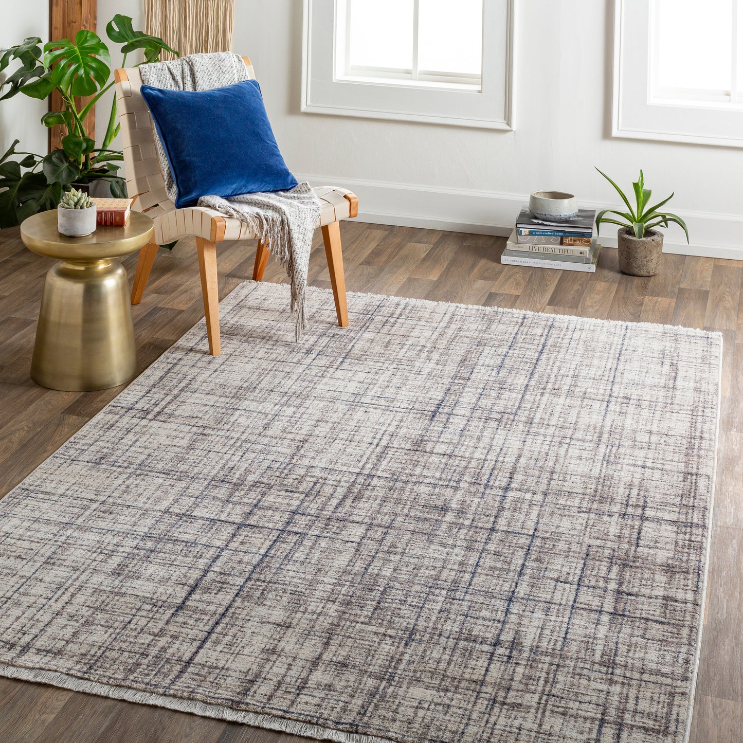 Misterio 30464 Machine Woven Synthetic Blend Indoor Area Rug by Surya Rugs