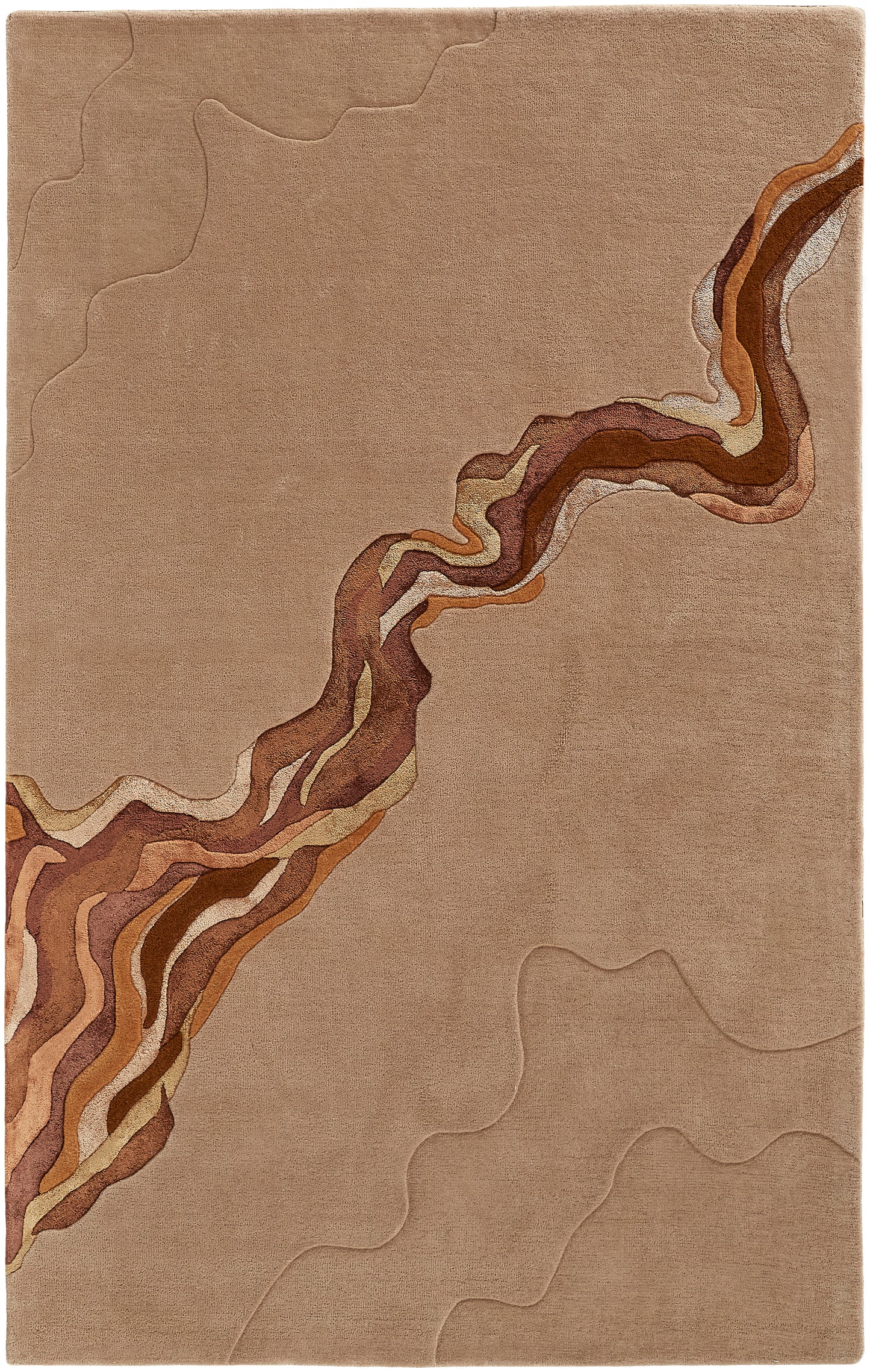 Serrano 8853F Hand Tufted Wool Indoor Area Rug by Feizy Rugs