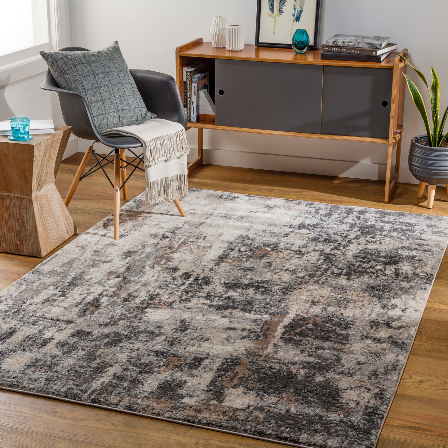 Montana 29963 Machine Woven Synthetic Blend Indoor Area Rug by Surya Rugs