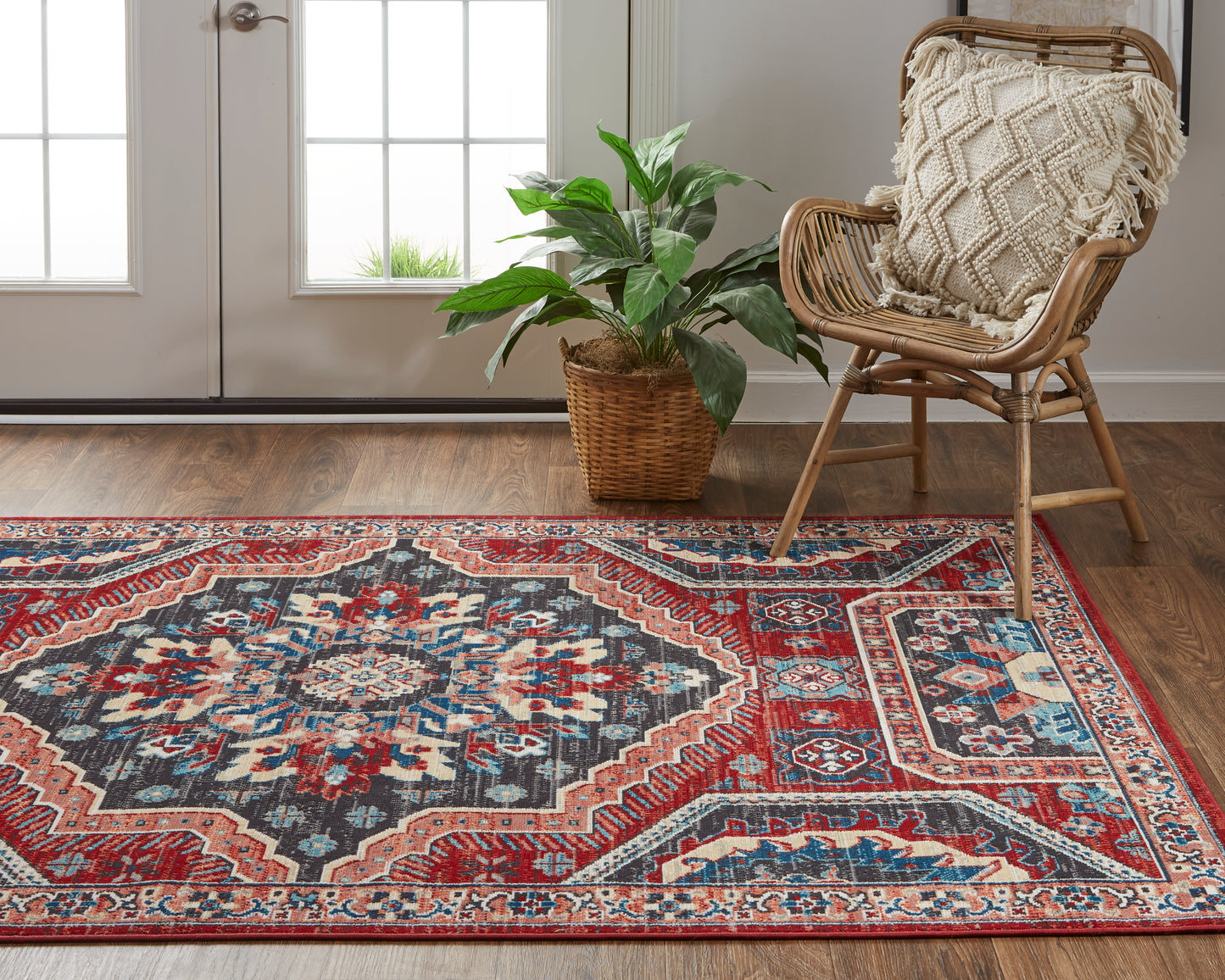 Nolan 39CDF Power Loomed Synthetic Blend Indoor Area Rug by Feizy Rugs