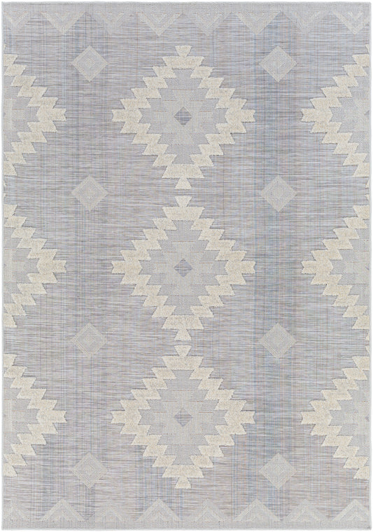 Murcia 26646 Machine Woven Synthetic Blend Indoor/Outdoor Area Rug by Surya Rugs