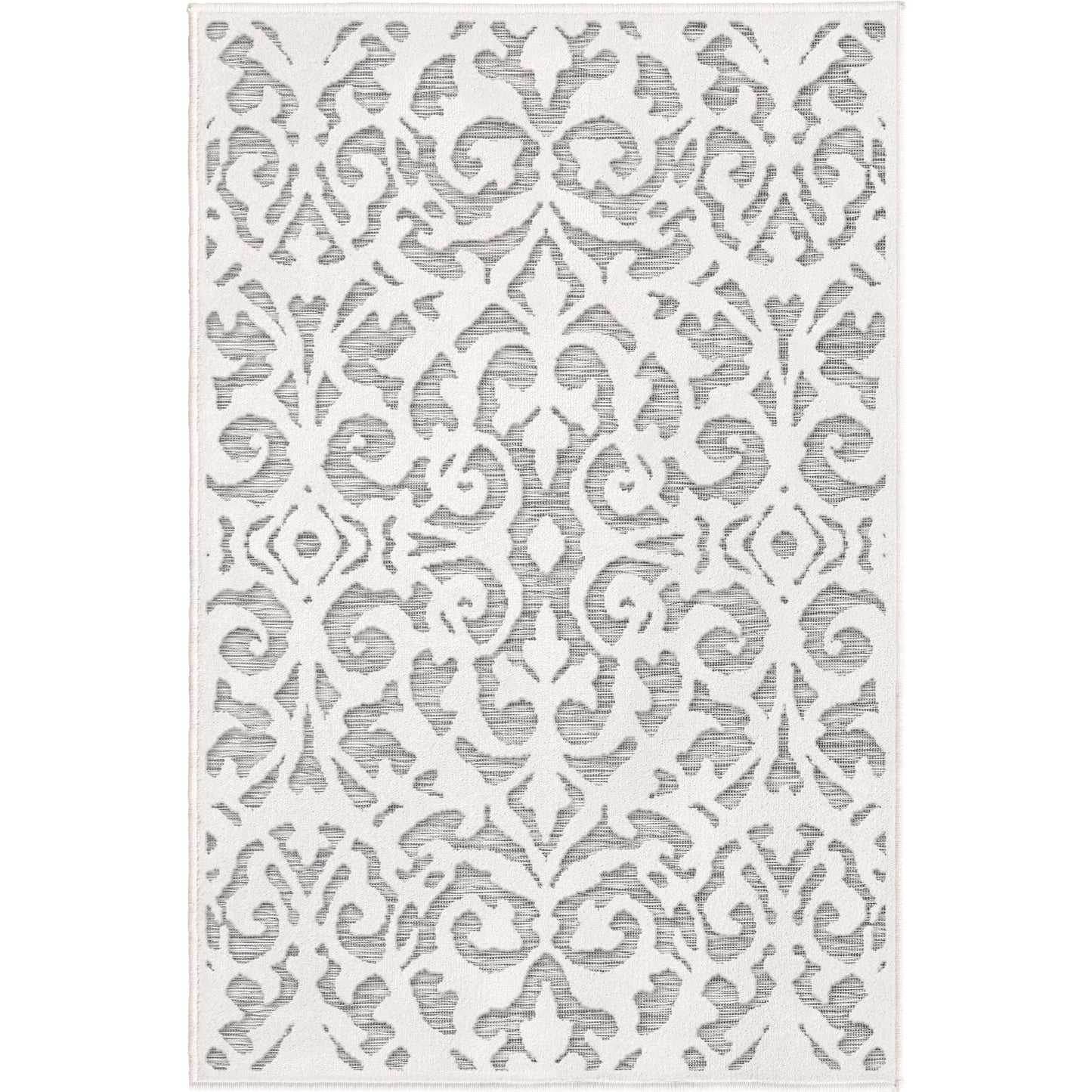 Orian Rugs My Texas House  Lady Bird BCL/BLDA Natural Gray Area Rug