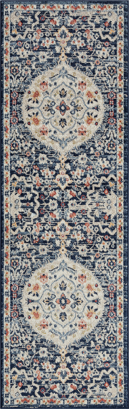 Tuscany-TUS11 Cut Pile Synthetic Blend Indoor Area Rug by Tayse Rugs