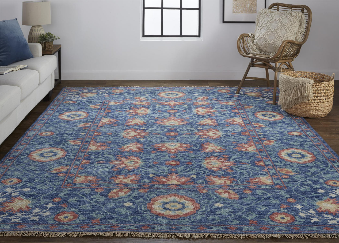 Beall 6713F Hand Knotted Wool Indoor Area Rug by Feizy Rugs