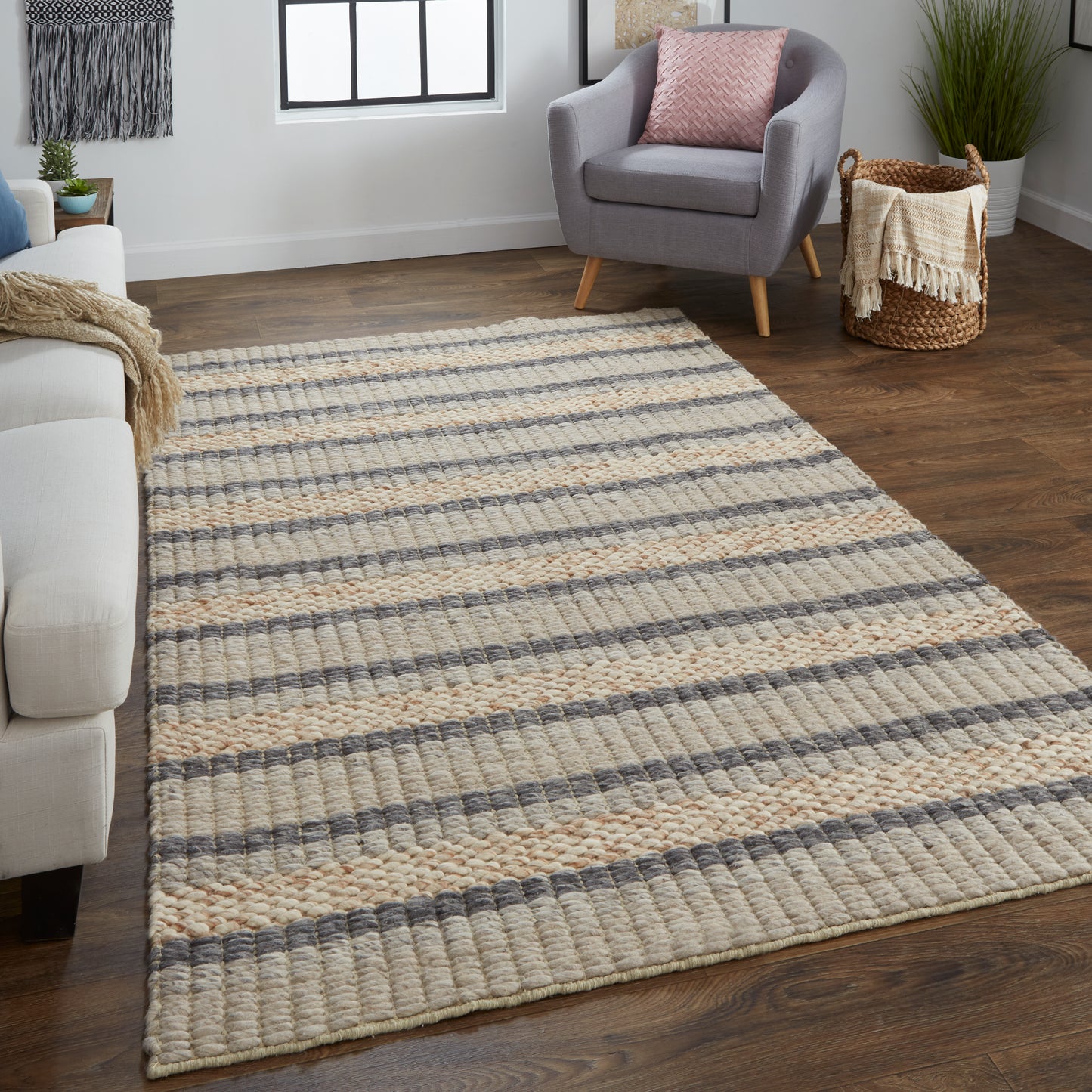 Berkeley 0738F Hand Woven Wool Indoor Area Rug by Feizy Rugs