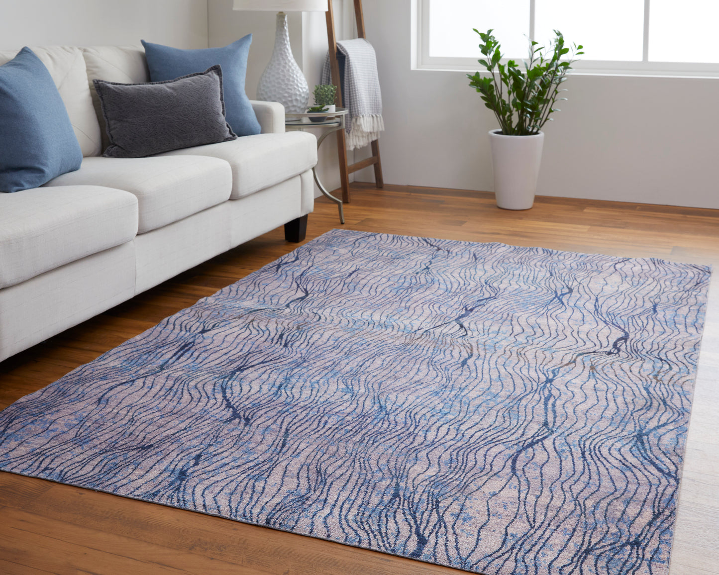 Mathis 39I1F Power Loomed Synthetic Blend Indoor Area Rug by Feizy Rugs