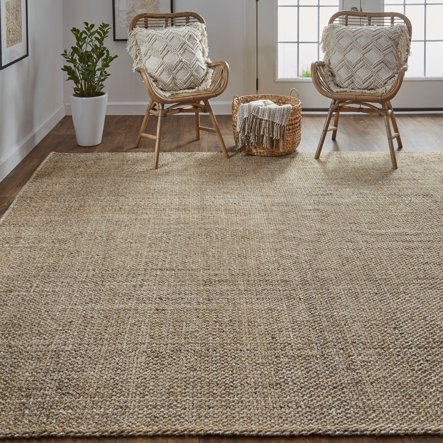 Naples 0751F Hand Woven Synthetic Blend Indoor Area Rug by Feizy Rugs