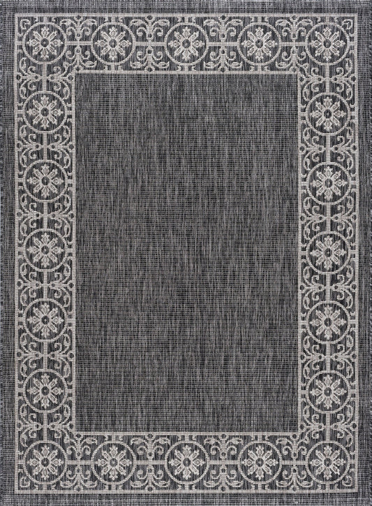 Veranda-VND18 Flat Weave Synthetic Blend Indoor/Outdoor Area Rug by Tayse Rugs