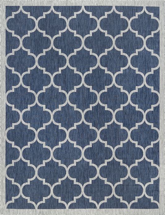 Veranda-VND24 Flat Weave Synthetic Blend Indoor/Outdoor Area Rug by Tayse Rugs