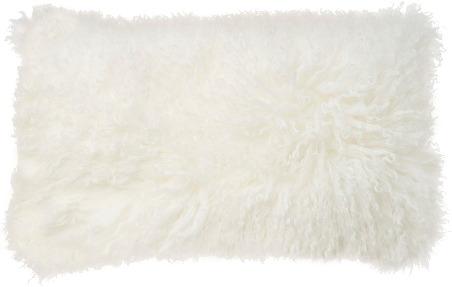 Couture Fur PR101 Leather Tibetan Lamb Pillow Throw Pillow From Mina Victory By Nourison Rugs