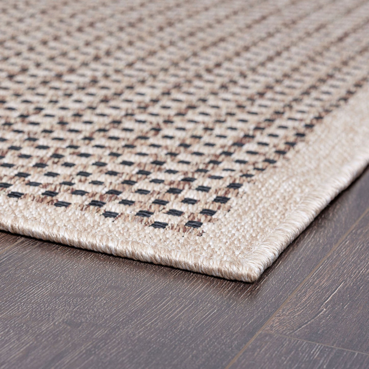 Denver-DEN10 Flat Weave Synthetic Blend Indoor/Outdoor Area Rug by Tayse Rugs