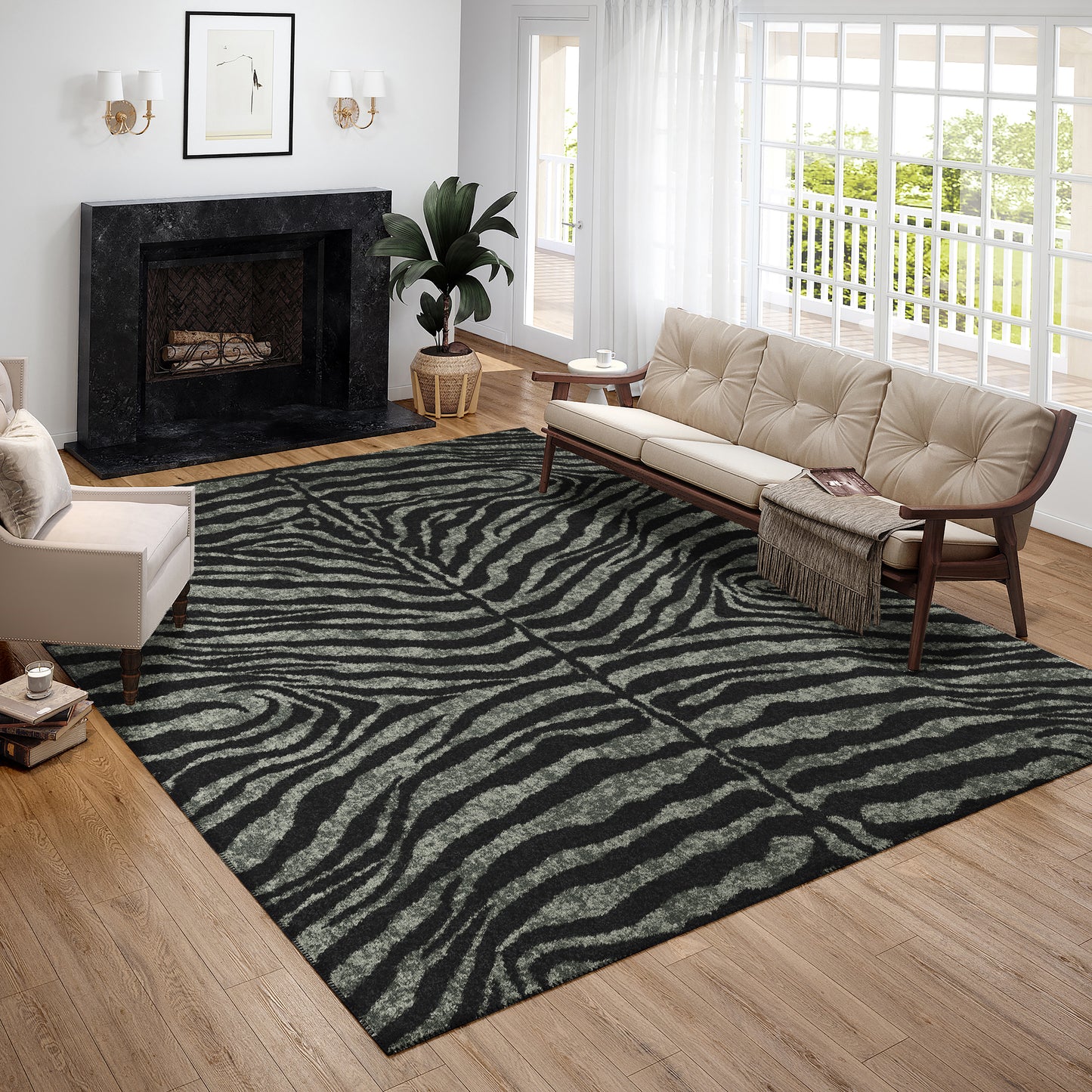 Mali ML1 Machine Made Synthetic Blend Indoor Area Rug by Dalyn Rugs