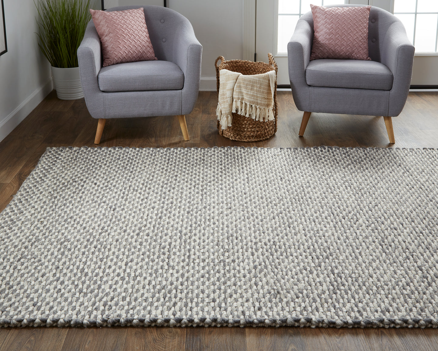 Berkeley 0812F Hand Woven Wool Indoor Area Rug by Feizy Rugs