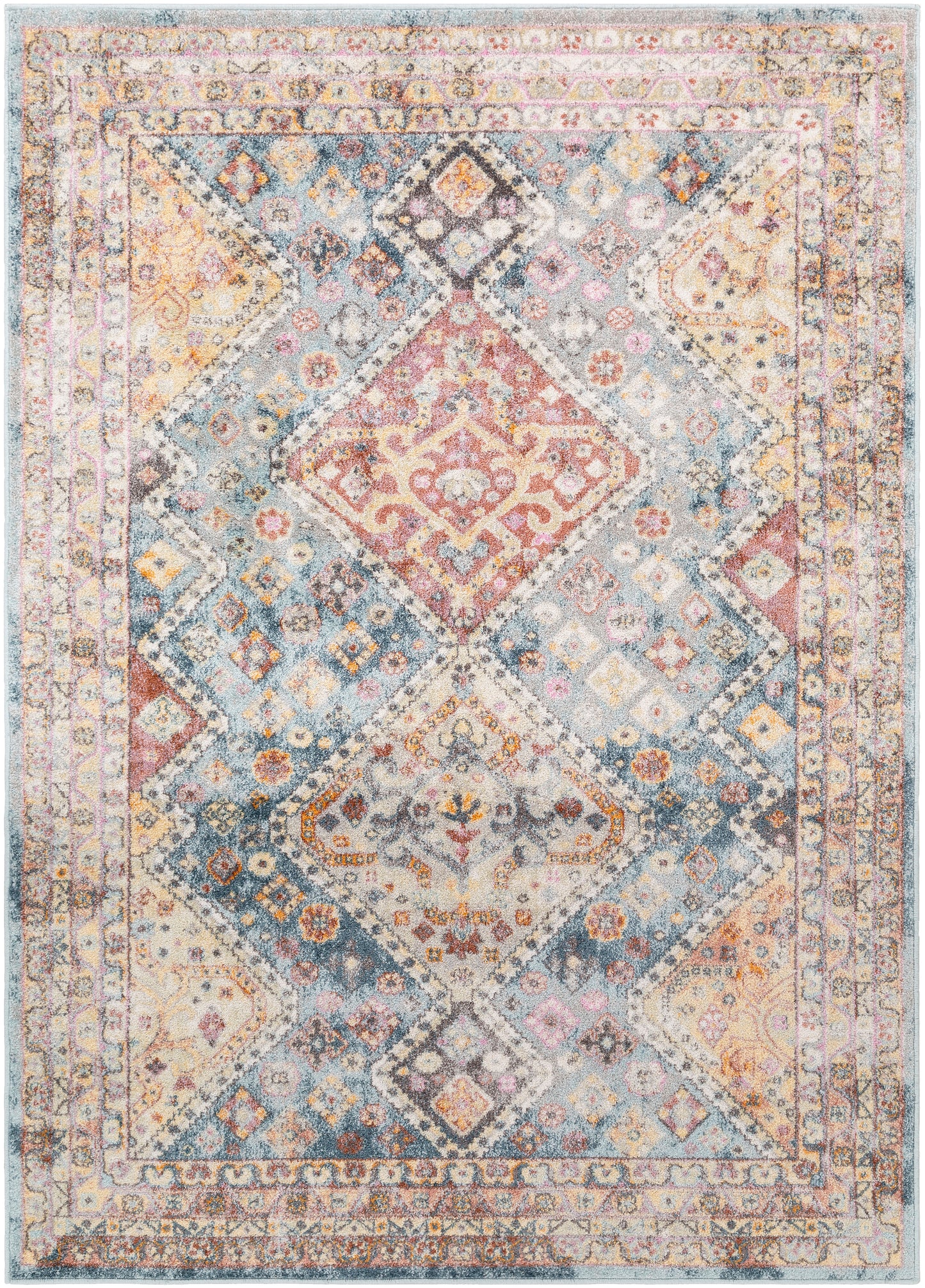 New Mexico 24879 Machine Woven Synthetic Blend Indoor Area Rug by Surya Rugs