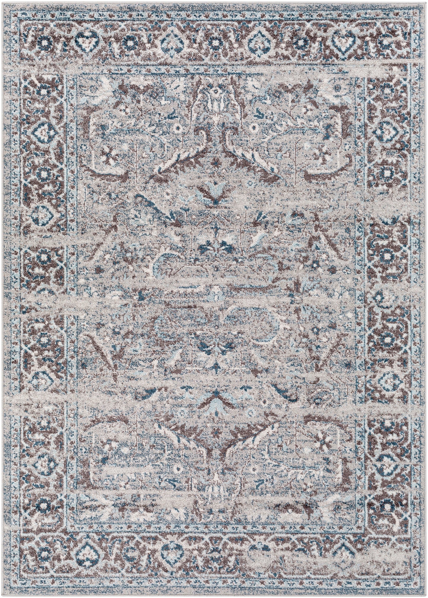 New Mexico 29138 Machine Woven Synthetic Blend Indoor Area Rug by Surya Rugs