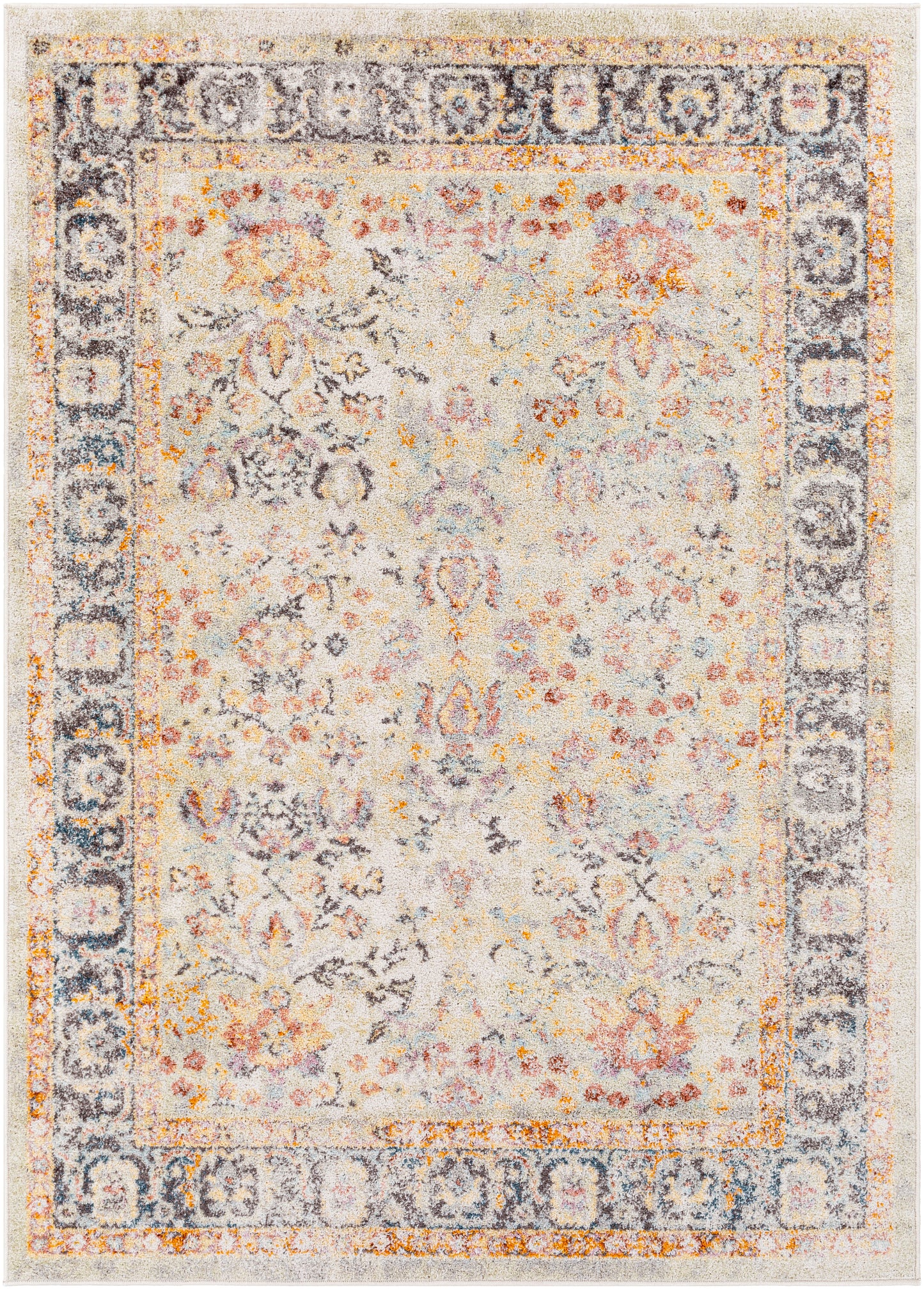 New Mexico 29142 Machine Woven Synthetic Blend Indoor Area Rug by Surya Rugs