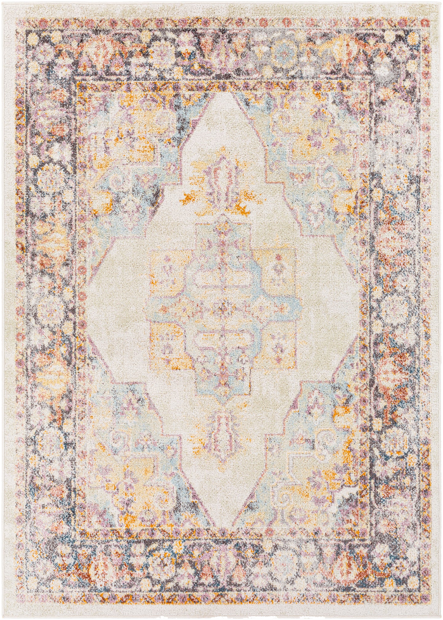 New Mexico 29143 Machine Woven Synthetic Blend Indoor Area Rug by Surya Rugs