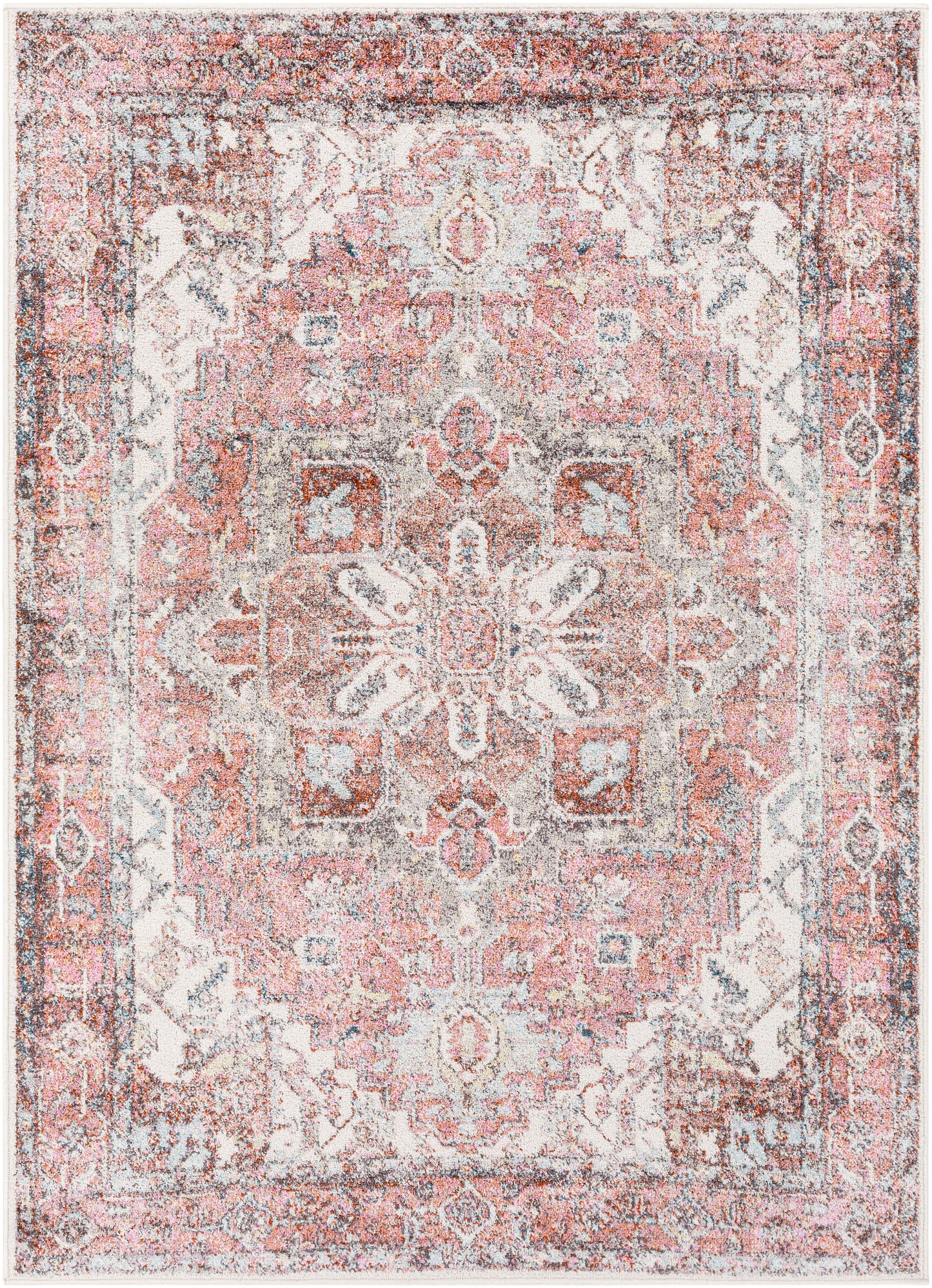 New Mexico 29145 Machine Woven Synthetic Blend Indoor Area Rug by Surya Rugs