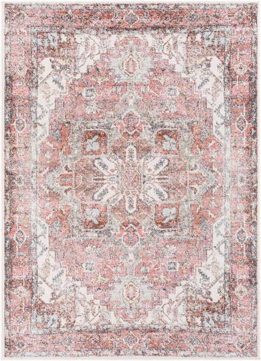 New Mexico 29145 Machine Woven Synthetic Blend Indoor Area Rug by Surya Rugs