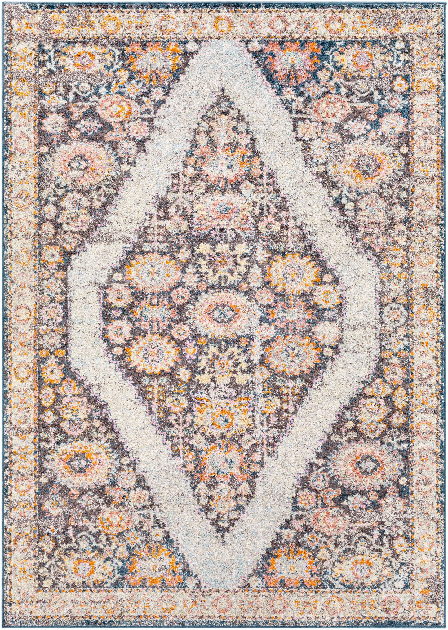 New Mexico 29147 Machine Woven Synthetic Blend Indoor Area Rug by Surya Rugs