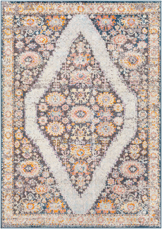 New Mexico 29147 Machine Woven Synthetic Blend Indoor Area Rug by Surya Rugs