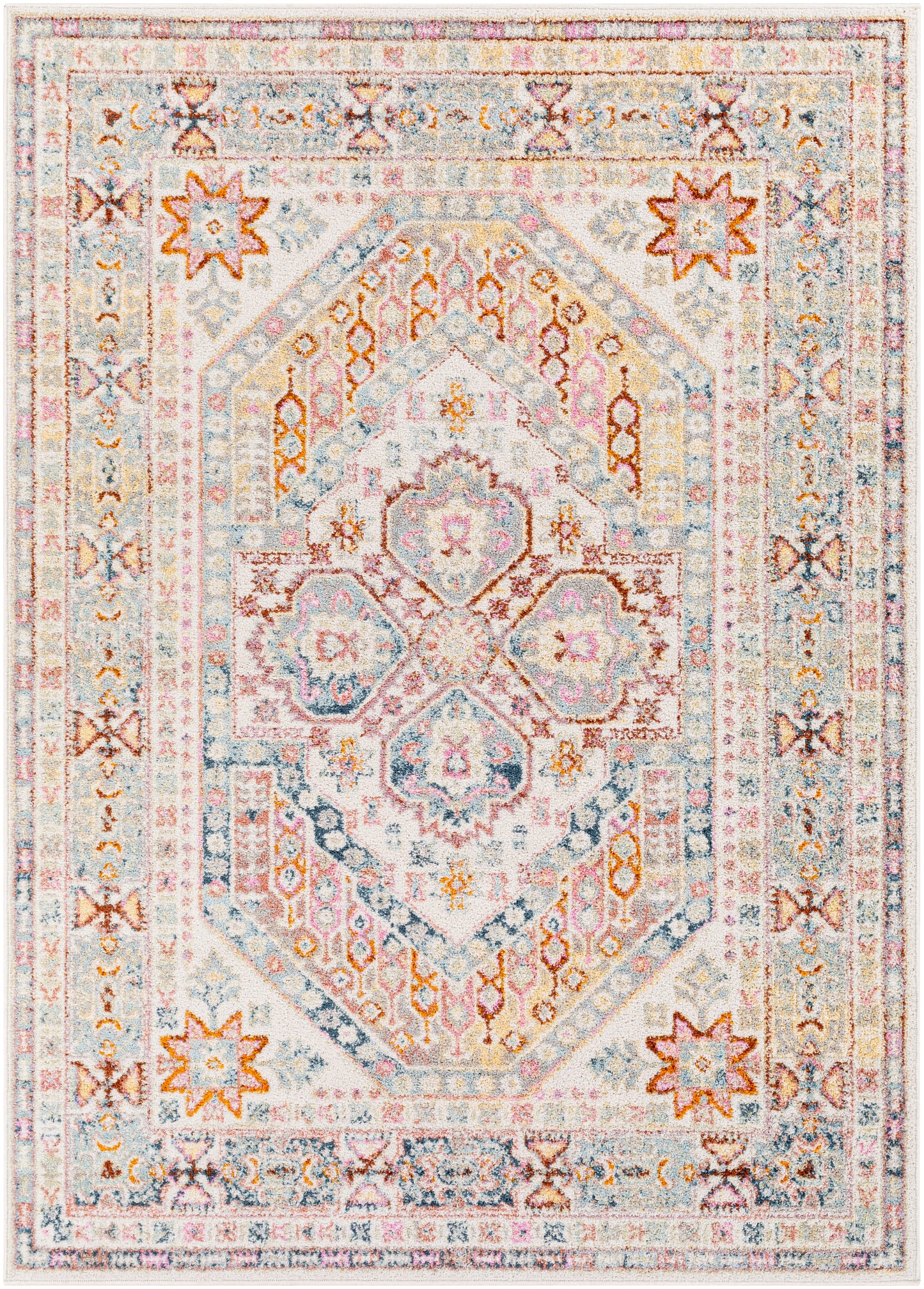 New Mexico 29149 Machine Woven Synthetic Blend Indoor Area Rug by Surya Rugs