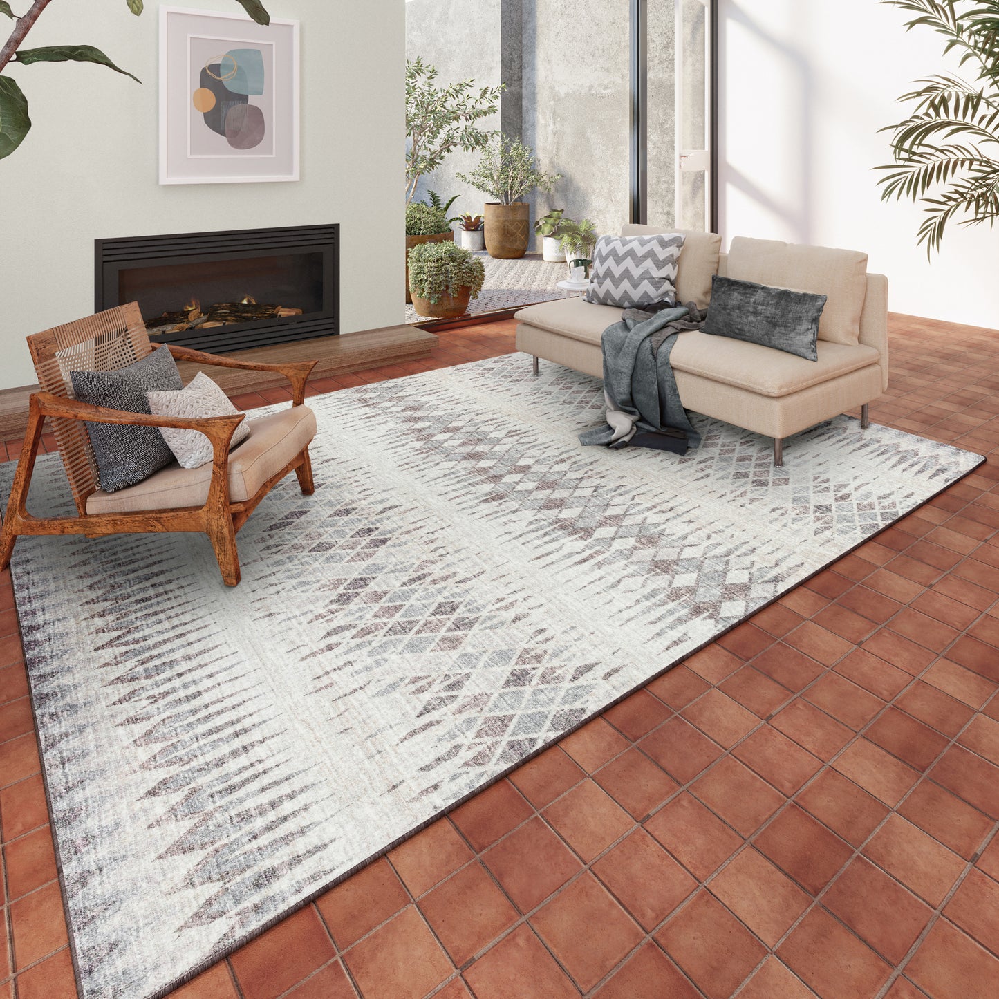 Winslow WL5 Tufted Synthetic Blend Indoor Area Rug by Dalyn Rugs