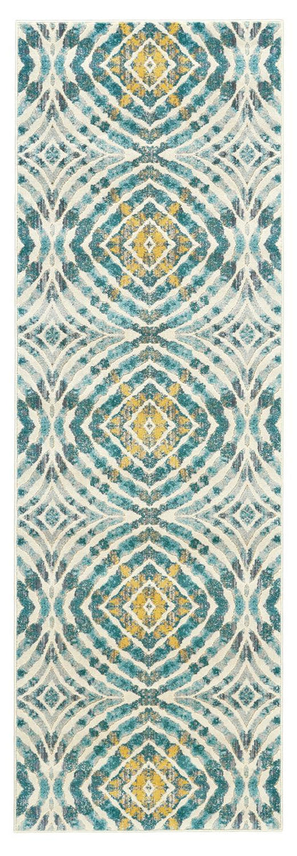 Keats 3469F Machine Made Synthetic Blend Indoor Area Rug by Feizy Rugs