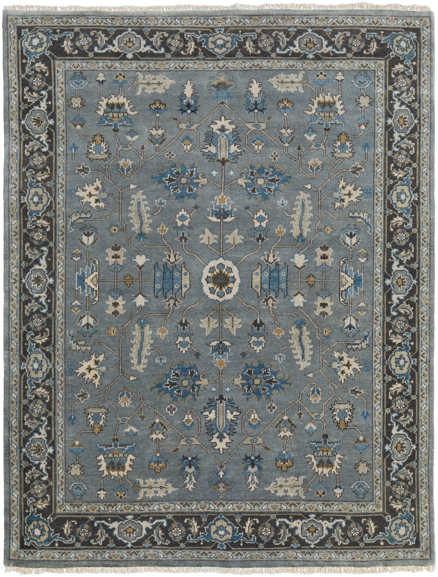 Ustad 6109F Hand Knotted Wool Indoor Area Rug by Feizy Rugs