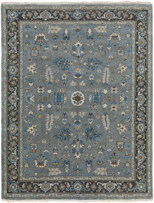 Ustad 6109F Hand Knotted Wool Indoor Area Rug by Feizy Rugs