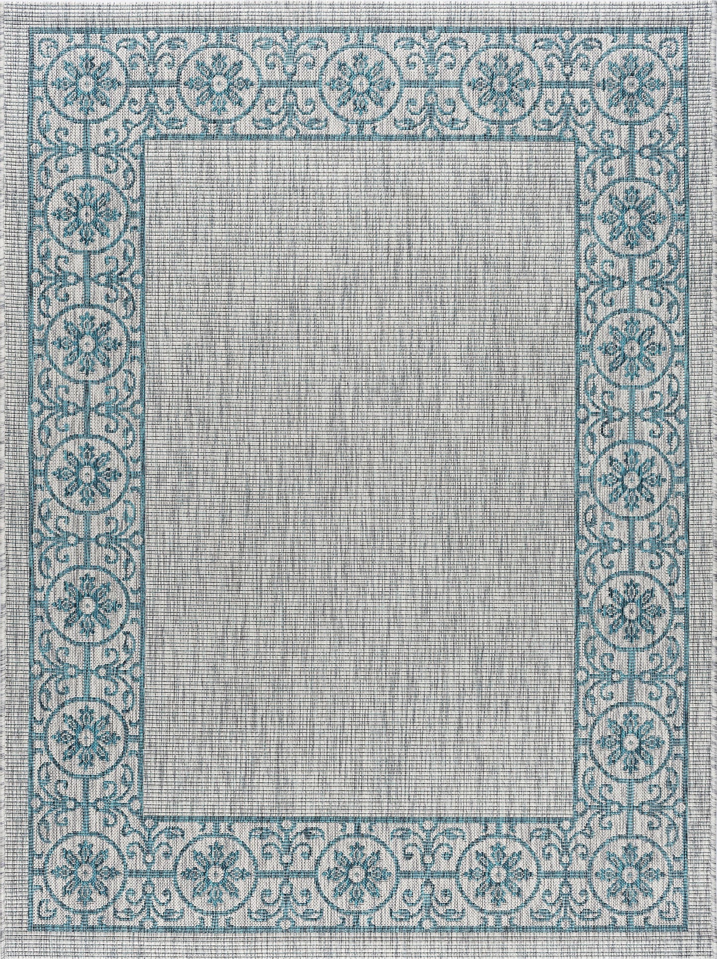 Veranda-VND18 Flat Weave Synthetic Blend Indoor/Outdoor Area Rug by Tayse Rugs