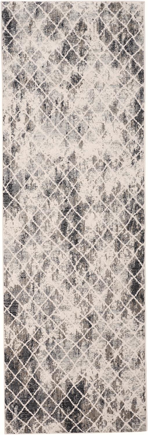 Kano 3873F Machine Made Synthetic Blend Indoor Area Rug by Feizy Rugs