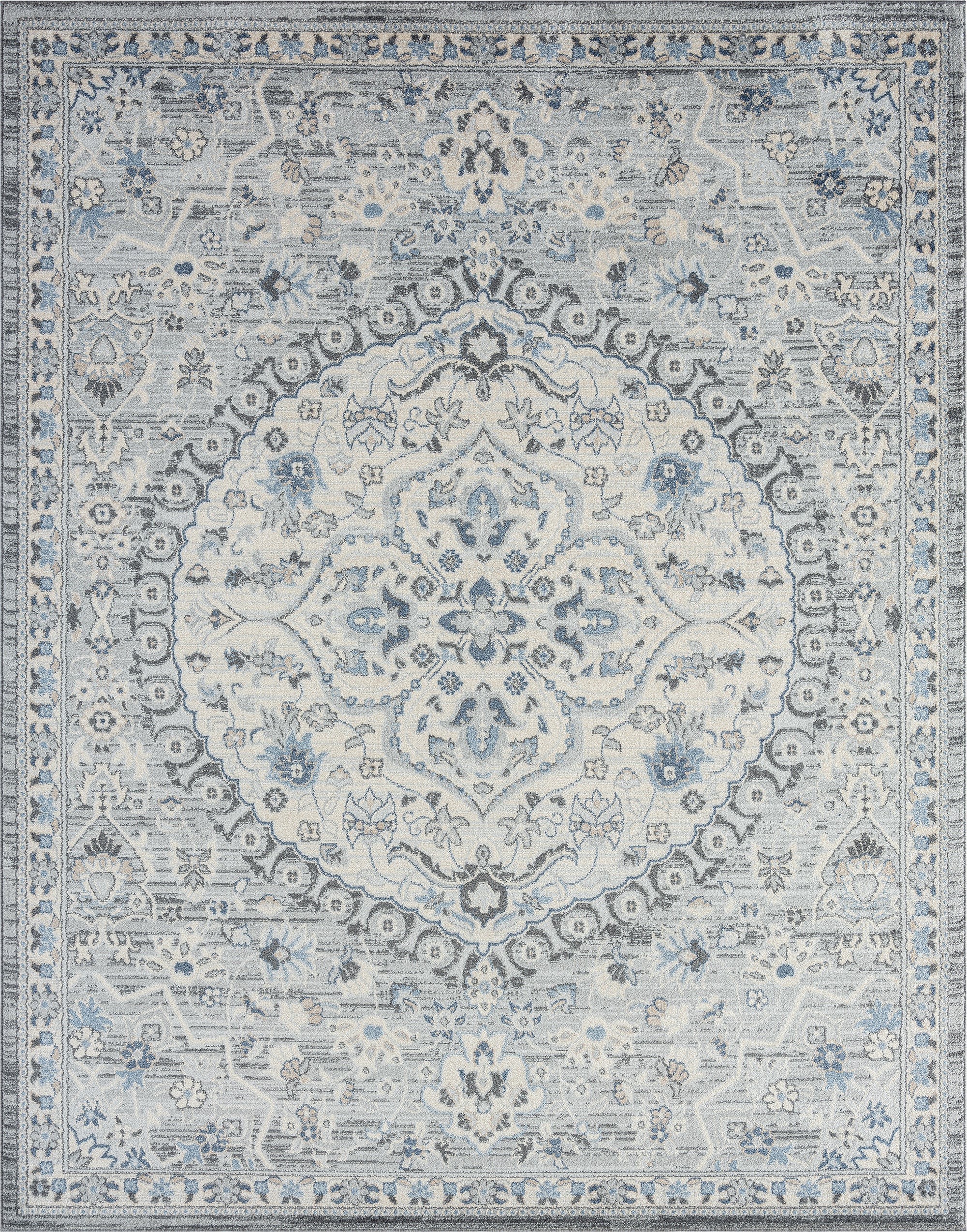 Tuscany-TUS11 Cut Pile Synthetic Blend Indoor Area Rug by Tayse Rugs ...