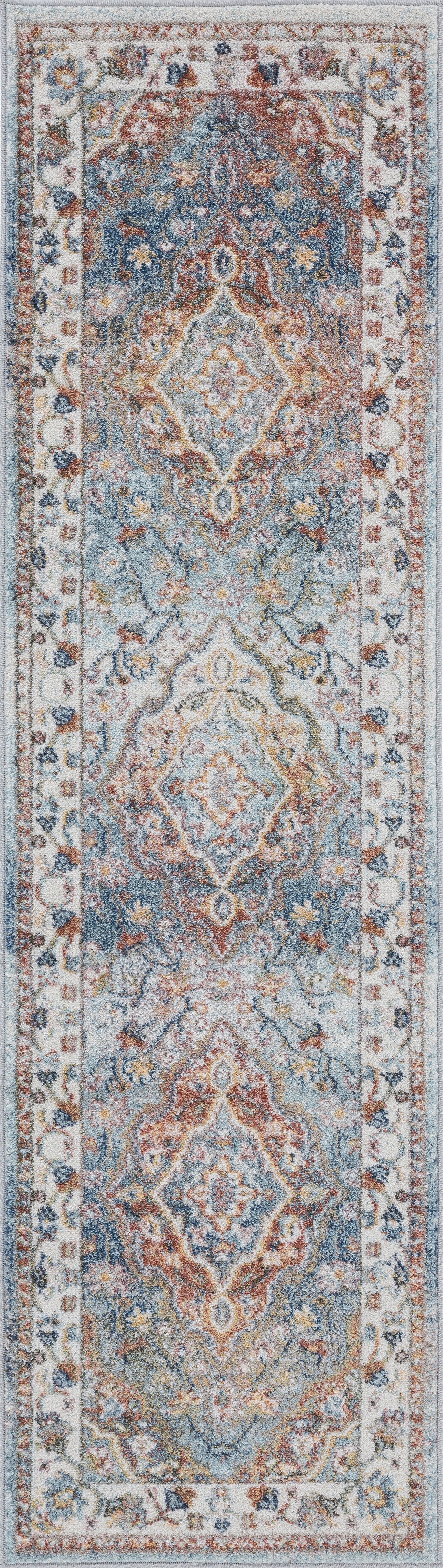 Reina-REI15 Cut Pile Synthetic Blend Indoor Area Rug by Tayse Rugs