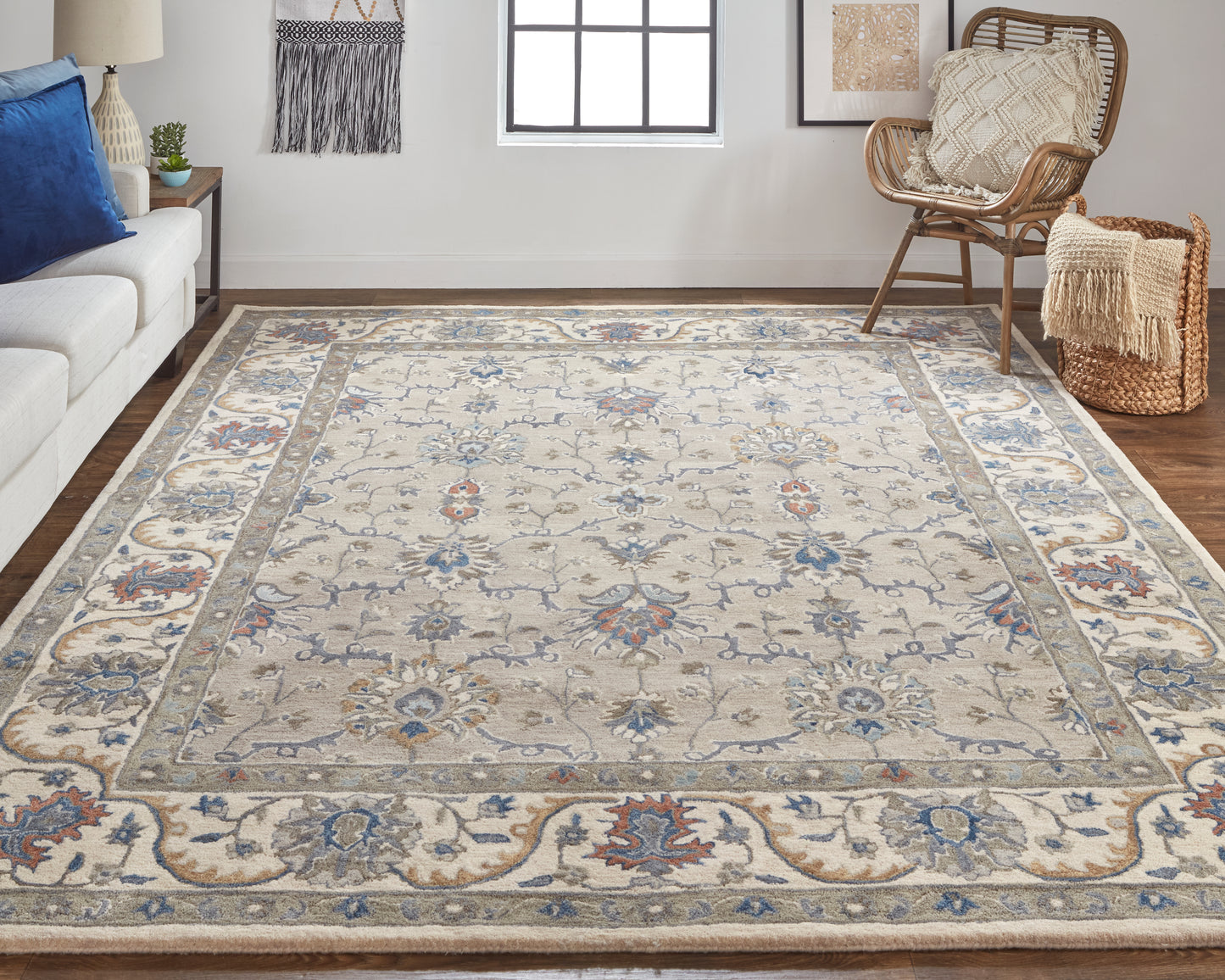 Rylan 8640F Hand Tufted Wool Indoor Area Rug by Feizy Rugs