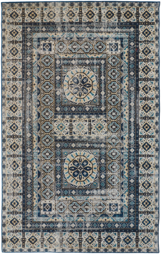 Nolan 39BYF Power Loomed Synthetic Blend Indoor Area Rug by Feizy Rugs