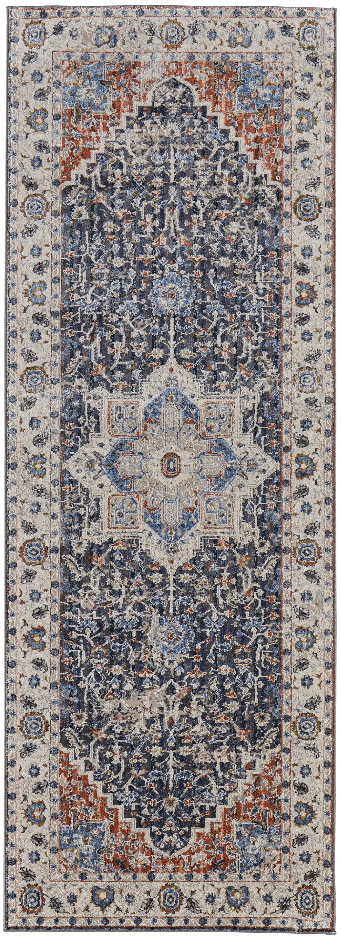 Kaia 39HTF Power Loomed Synthetic Blend Indoor Area Rug by Feizy Rugs