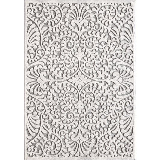 Orian Rugs My Texas House  Bluebonnets BCL/CRON Natural Gray Area Rug