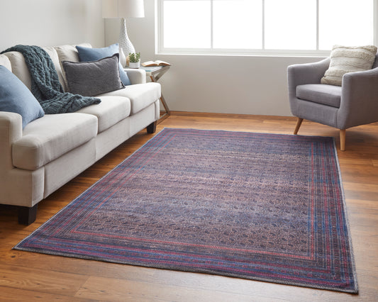Voss 39H8F Power Loomed Synthetic Blend Indoor Area Rug by Feizy Rugs