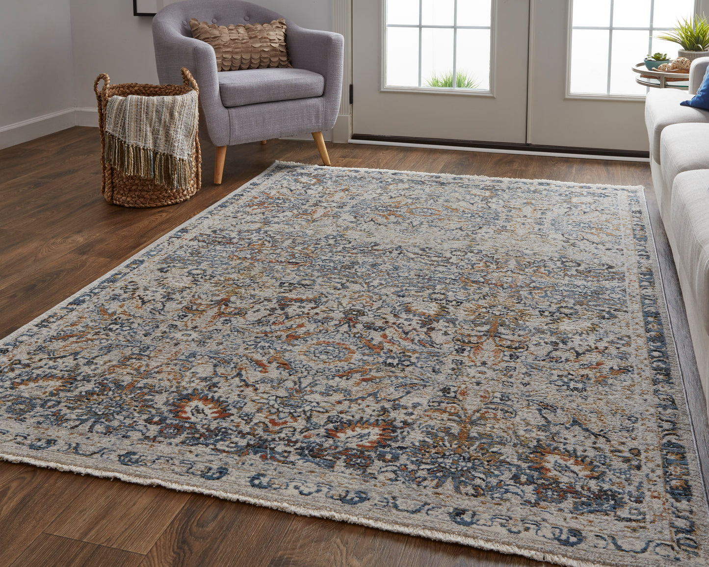 Kaia 39GNF Power Loomed Synthetic Blend Indoor Area Rug by Feizy Rugs
