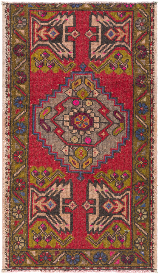 Antique One of a Kind 27461 Hand Knotted Wool Indoor Area Rug by Surya Rugs