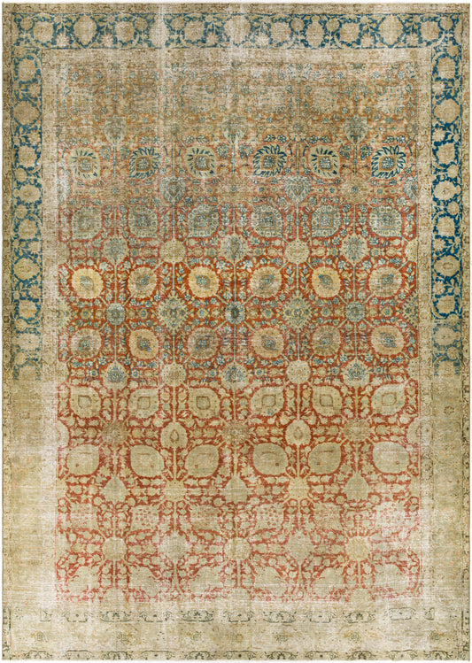 Antique One of a Kind 29798 Hand Knotted Wool Indoor Area Rug by Surya Rugs