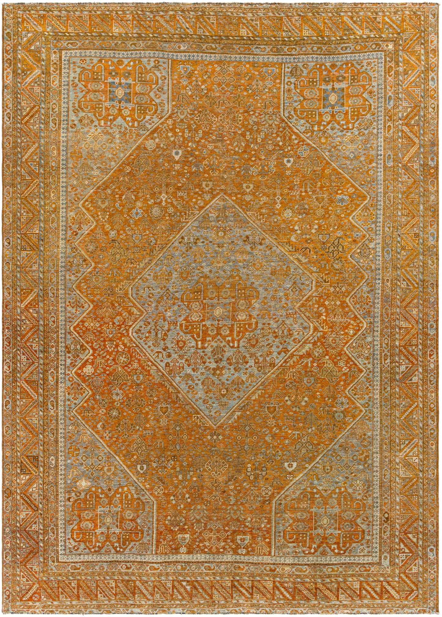 Antique One of a Kind 29796 Hand Knotted Wool Indoor Area Rug by Surya Rugs