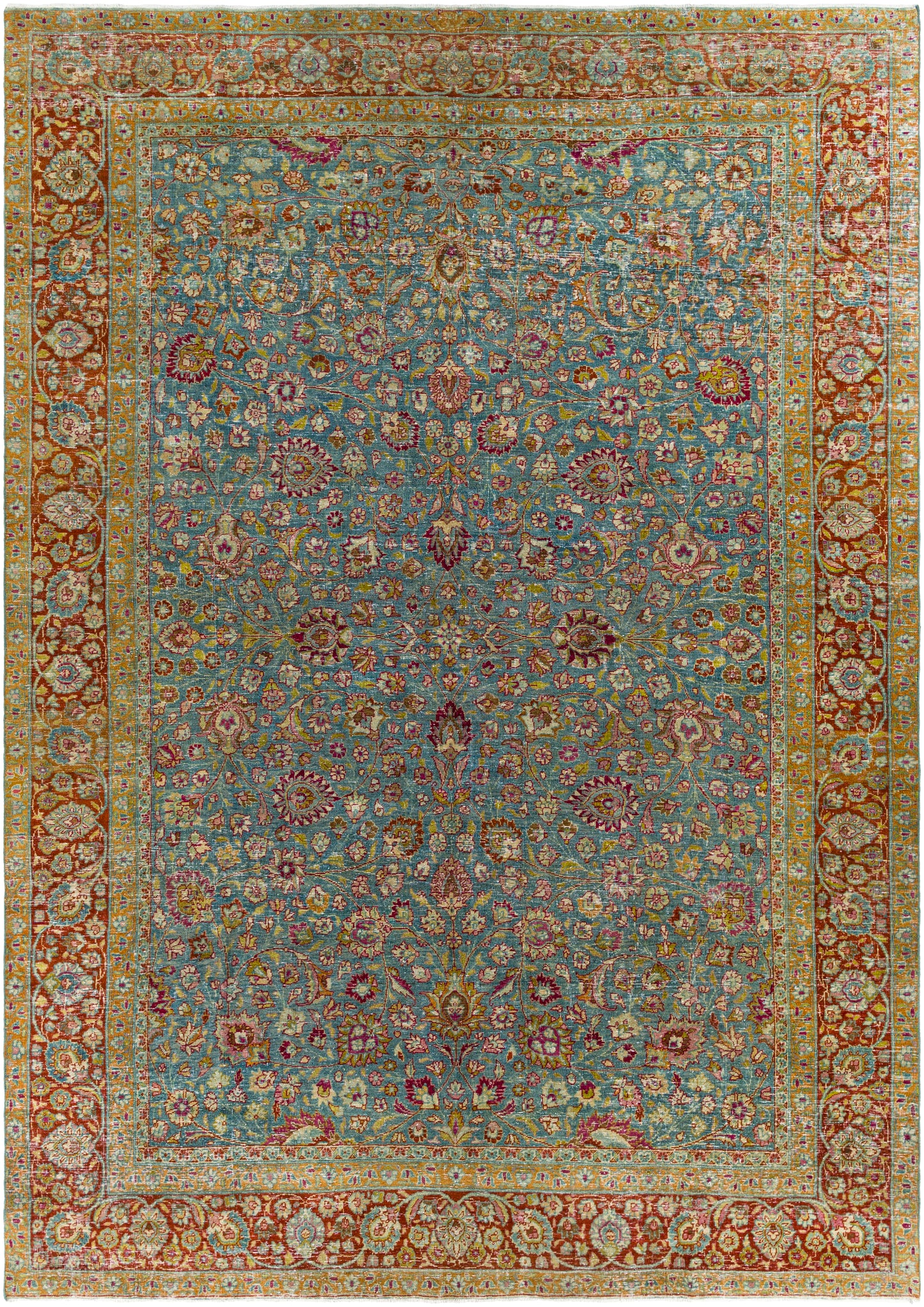 Antique One of a Kind 29810 Hand Knotted Wool Indoor Area Rug by Surya Rugs